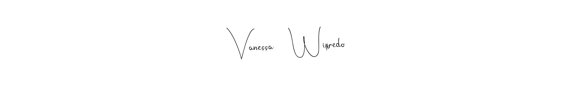 You can use this online signature creator to create a handwritten signature for the name Vanessa    Wilfredo. This is the best online autograph maker. Vanessa    Wilfredo signature style 4 images and pictures png