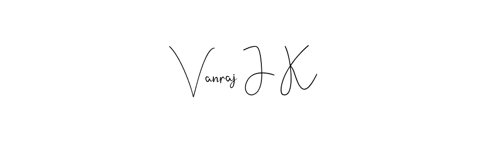 Check out images of Autograph of Vanraj J K name. Actor Vanraj J K Signature Style. Andilay-7BmLP is a professional sign style online. Vanraj J K signature style 4 images and pictures png
