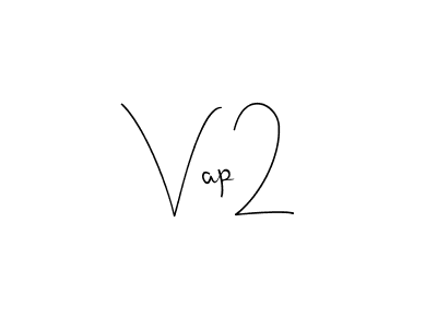 How to make Vap2 signature? Andilay-7BmLP is a professional autograph style. Create handwritten signature for Vap2 name. Vap2 signature style 4 images and pictures png