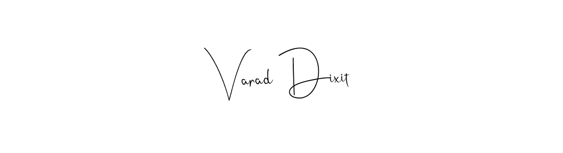 How to make Varad Dixit signature? Andilay-7BmLP is a professional autograph style. Create handwritten signature for Varad Dixit name. Varad Dixit signature style 4 images and pictures png