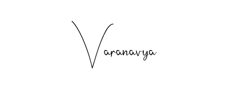 You should practise on your own different ways (Andilay-7BmLP) to write your name (Varanavya) in signature. Don't let someone else do it for you. Varanavya signature style 4 images and pictures png