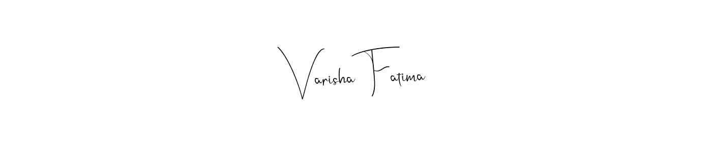 How to Draw Varisha Fatima signature style? Andilay-7BmLP is a latest design signature styles for name Varisha Fatima. Varisha Fatima signature style 4 images and pictures png