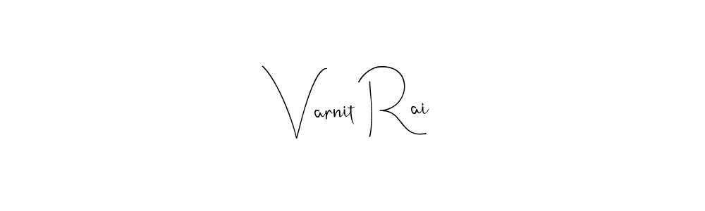 This is the best signature style for the Varnit Rai name. Also you like these signature font (Andilay-7BmLP). Mix name signature. Varnit Rai signature style 4 images and pictures png