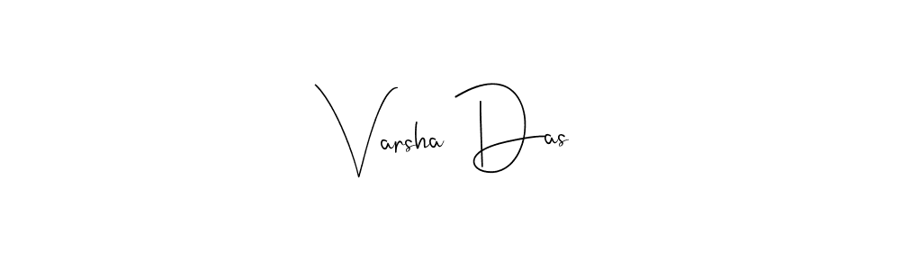Varsha Das stylish signature style. Best Handwritten Sign (Andilay-7BmLP) for my name. Handwritten Signature Collection Ideas for my name Varsha Das. Varsha Das signature style 4 images and pictures png