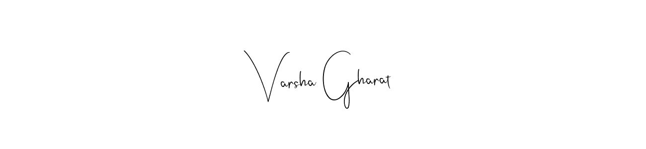 Check out images of Autograph of Varsha Gharat name. Actor Varsha Gharat Signature Style. Andilay-7BmLP is a professional sign style online. Varsha Gharat signature style 4 images and pictures png