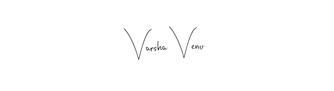 if you are searching for the best signature style for your name Varsha Venu. so please give up your signature search. here we have designed multiple signature styles  using Andilay-7BmLP. Varsha Venu signature style 4 images and pictures png