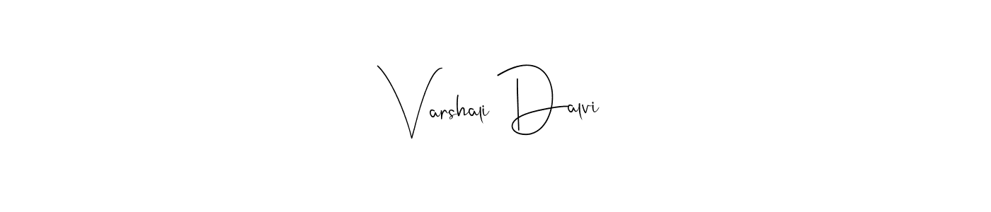 You can use this online signature creator to create a handwritten signature for the name Varshali Dalvi. This is the best online autograph maker. Varshali Dalvi signature style 4 images and pictures png