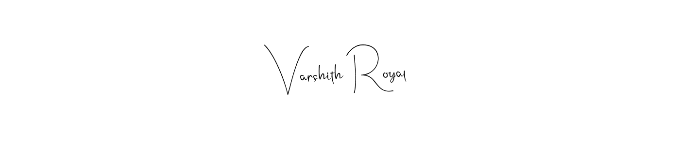 Check out images of Autograph of Varshith Royal name. Actor Varshith Royal Signature Style. Andilay-7BmLP is a professional sign style online. Varshith Royal signature style 4 images and pictures png