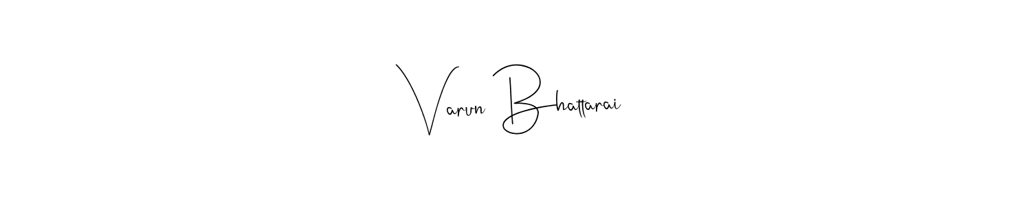 Create a beautiful signature design for name Varun Bhattarai. With this signature (Andilay-7BmLP) fonts, you can make a handwritten signature for free. Varun Bhattarai signature style 4 images and pictures png