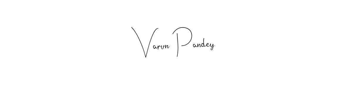 You should practise on your own different ways (Andilay-7BmLP) to write your name (Varun Pandey) in signature. don't let someone else do it for you. Varun Pandey signature style 4 images and pictures png