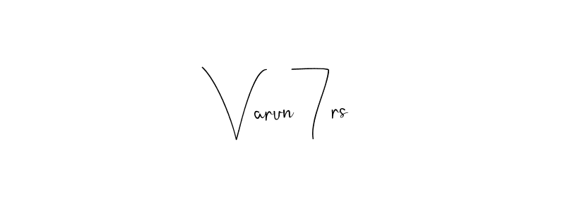 if you are searching for the best signature style for your name Varun7rs. so please give up your signature search. here we have designed multiple signature styles  using Andilay-7BmLP. Varun7rs signature style 4 images and pictures png