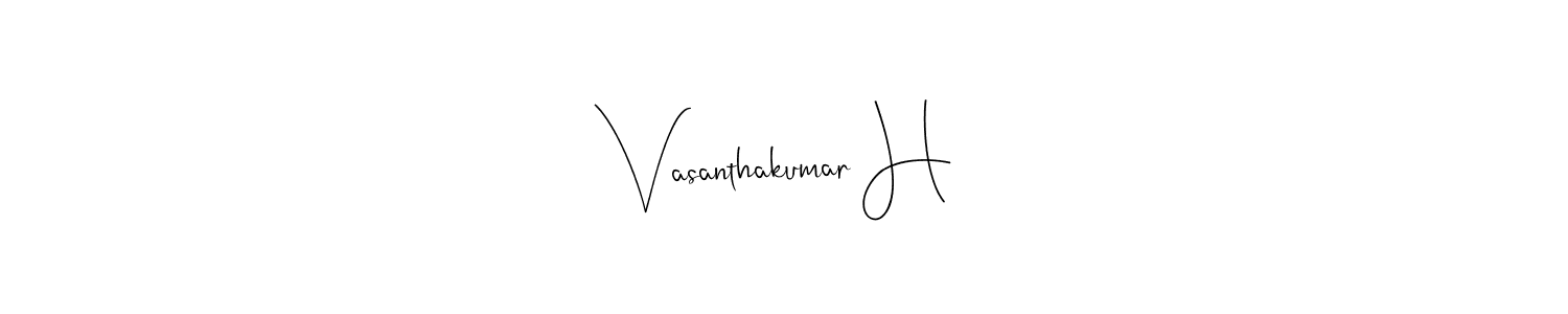 Similarly Andilay-7BmLP is the best handwritten signature design. Signature creator online .You can use it as an online autograph creator for name Vasanthakumar H. Vasanthakumar H signature style 4 images and pictures png