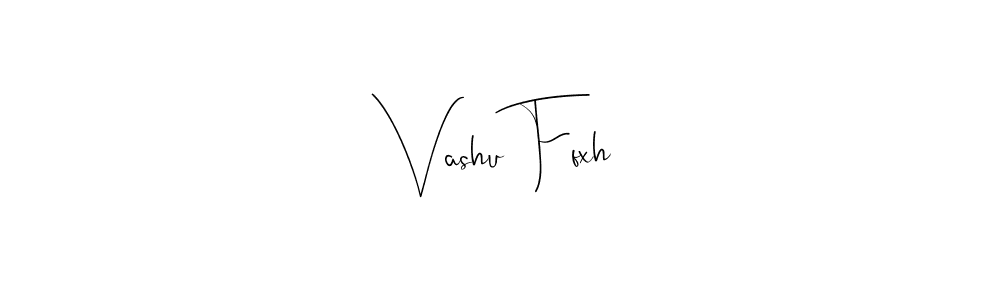 How to Draw Vashu Ffxh signature style? Andilay-7BmLP is a latest design signature styles for name Vashu Ffxh. Vashu Ffxh signature style 4 images and pictures png