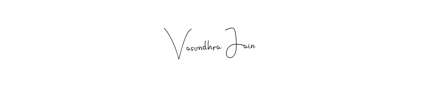 Here are the top 10 professional signature styles for the name Vasundhra Jain. These are the best autograph styles you can use for your name. Vasundhra Jain signature style 4 images and pictures png