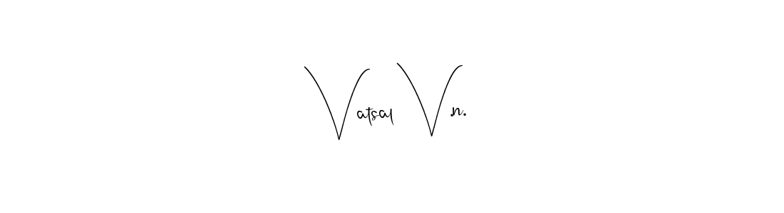 Make a beautiful signature design for name Vatsal V.n.. Use this online signature maker to create a handwritten signature for free. Vatsal V.n. signature style 4 images and pictures png