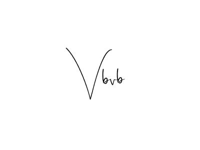 if you are searching for the best signature style for your name Vbvb. so please give up your signature search. here we have designed multiple signature styles  using Andilay-7BmLP. Vbvb signature style 4 images and pictures png