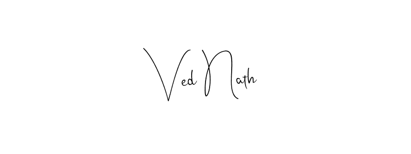 Here are the top 10 professional signature styles for the name Ved Nath. These are the best autograph styles you can use for your name. Ved Nath signature style 4 images and pictures png