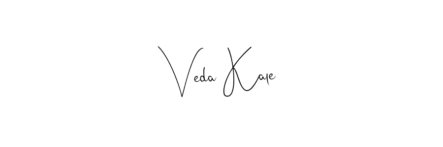 Make a beautiful signature design for name Veda Kale. Use this online signature maker to create a handwritten signature for free. Veda Kale signature style 4 images and pictures png