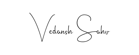 If you are searching for the best signature style for your name Vedansh Sahu, here we have designed multiple signature styles using Andilay-7BmLP. Vedansh Sahu signature style 4 images and pictures png