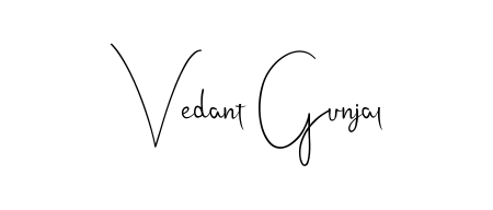 Also You can easily find your signature by using the search form. We will create Vedant Gunjal name handwritten signature images for you free of cost using Andilay-7BmLP sign style. Vedant Gunjal signature style 4 images and pictures png