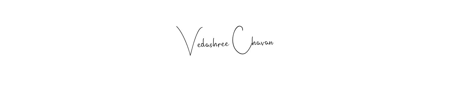 if you are searching for the best signature style for your name Vedashree Chavan. so please give up your signature search. here we have designed multiple signature styles  using Andilay-7BmLP. Vedashree Chavan signature style 4 images and pictures png