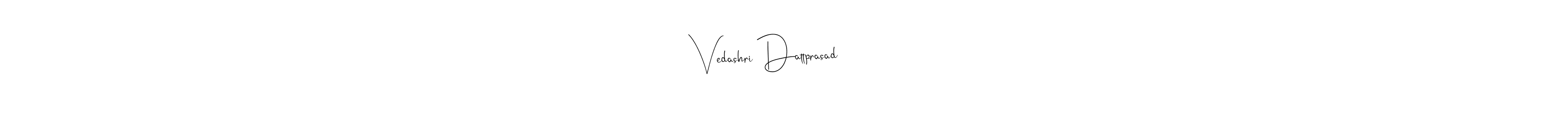 Vedashri Dattprasad कुमटेकर stylish signature style. Best Handwritten Sign (Andilay-7BmLP) for my name. Handwritten Signature Collection Ideas for my name Vedashri Dattprasad कुमटेकर. Vedashri Dattprasad कुमटेकर signature style 4 images and pictures png