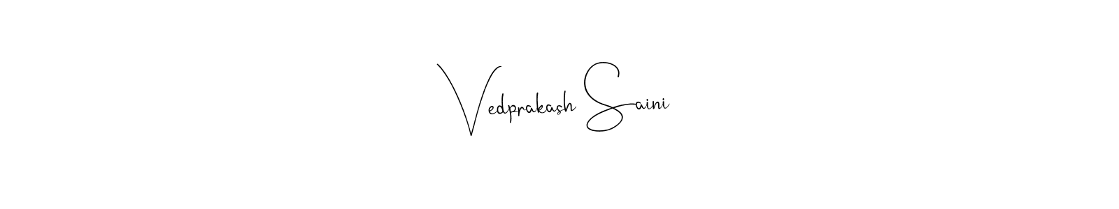 How to Draw Vedprakash Saini signature style? Andilay-7BmLP is a latest design signature styles for name Vedprakash Saini. Vedprakash Saini signature style 4 images and pictures png