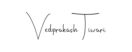 Explore multiple handwriting variations for Vedprakash Tiwari including this stunning Andilay-7BmLP design. Free to use across all platforms. Vedprakash Tiwari signature style 4 images and pictures png