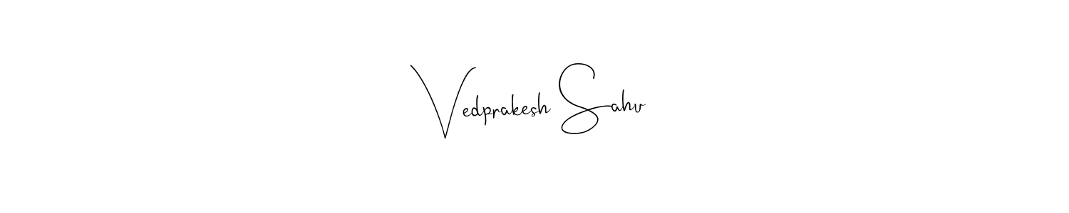 How to Draw Vedprakesh Sahu signature style? Andilay-7BmLP is a latest design signature styles for name Vedprakesh Sahu. Vedprakesh Sahu signature style 4 images and pictures png