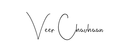 A timeless handwritten aesthetic for Veer Chauhaan. The Andilay-7BmLP font gives your signature a handcrafted feel with natural curves. Veer Chauhaan signature style 4 images and pictures png