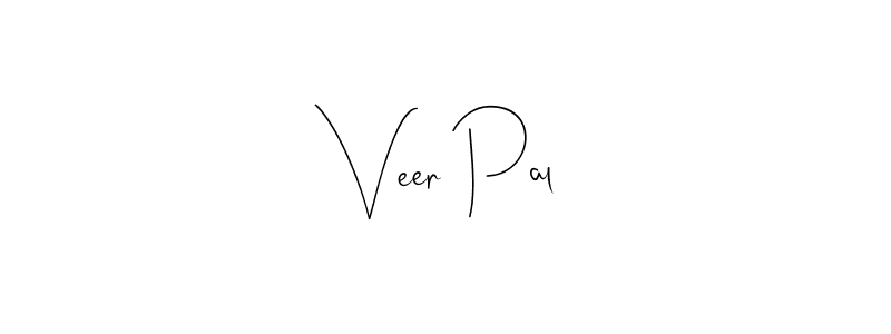 Design your own signature with our free online signature maker. With this signature software, you can create a handwritten (Andilay-7BmLP) signature for name Veer Pal. Veer Pal signature style 4 images and pictures png