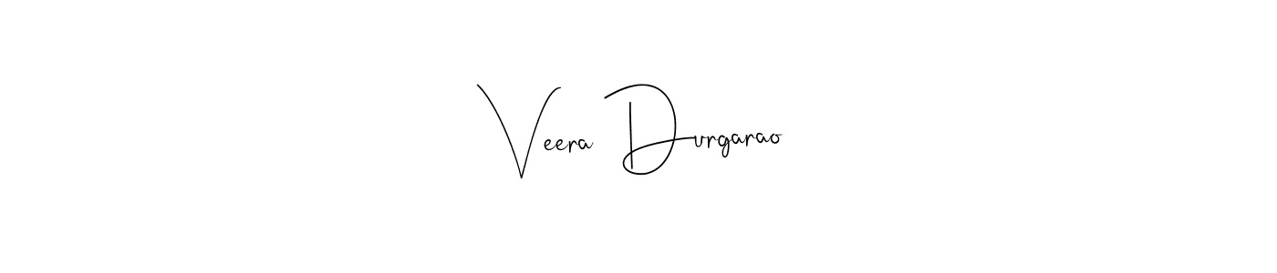 It looks lik you need a new signature style for name Veera Durgarao. Design unique handwritten (Andilay-7BmLP) signature with our free signature maker in just a few clicks. Veera Durgarao signature style 4 images and pictures png