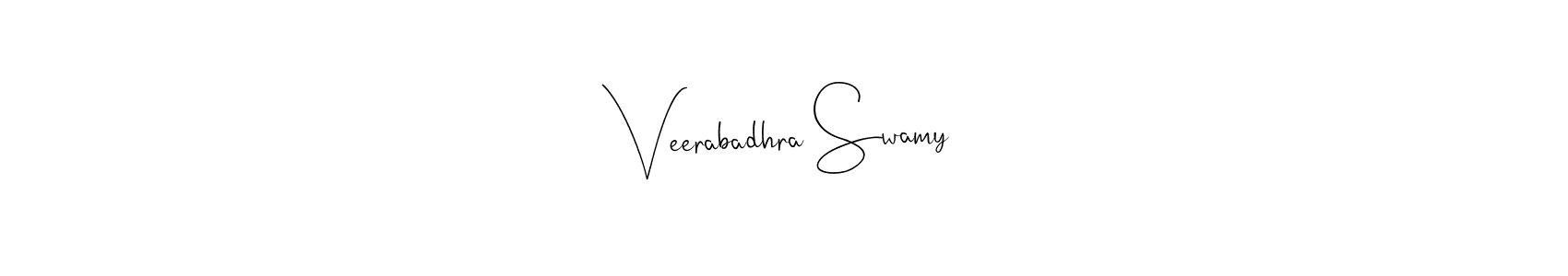 Make a beautiful signature design for name Veerabadhra Swamy. Use this online signature maker to create a handwritten signature for free. Veerabadhra Swamy signature style 4 images and pictures png