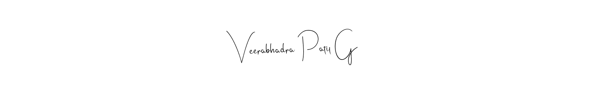 Also You can easily find your signature by using the search form. We will create Veerabhadra Patil G name handwritten signature images for you free of cost using Andilay-7BmLP sign style. Veerabhadra Patil G signature style 4 images and pictures png