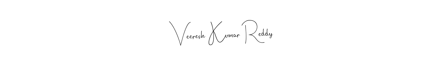 How to make Veeresh Kumar Reddy signature? Andilay-7BmLP is a professional autograph style. Create handwritten signature for Veeresh Kumar Reddy name. Veeresh Kumar Reddy signature style 4 images and pictures png