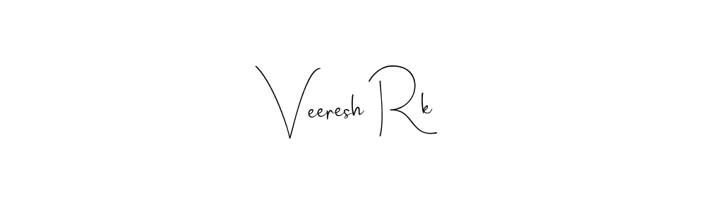 It looks lik you need a new signature style for name Veeresh Rk. Design unique handwritten (Andilay-7BmLP) signature with our free signature maker in just a few clicks. Veeresh Rk signature style 4 images and pictures png