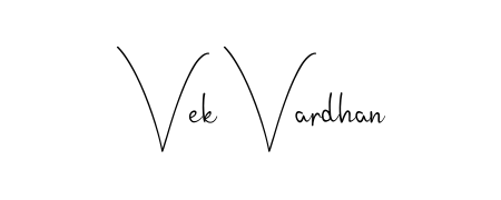 Here are the top professional signature styles for the name Vek Vardhan. These are the best autograph styles you can use for your name. Vek Vardhan signature style 4 images and pictures png