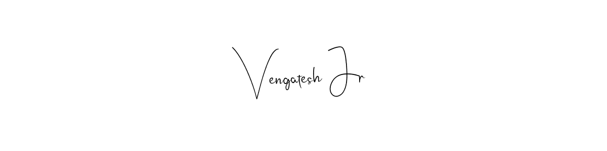 if you are searching for the best signature style for your name Vengatesh Jr. so please give up your signature search. here we have designed multiple signature styles  using Andilay-7BmLP. Vengatesh Jr signature style 4 images and pictures png