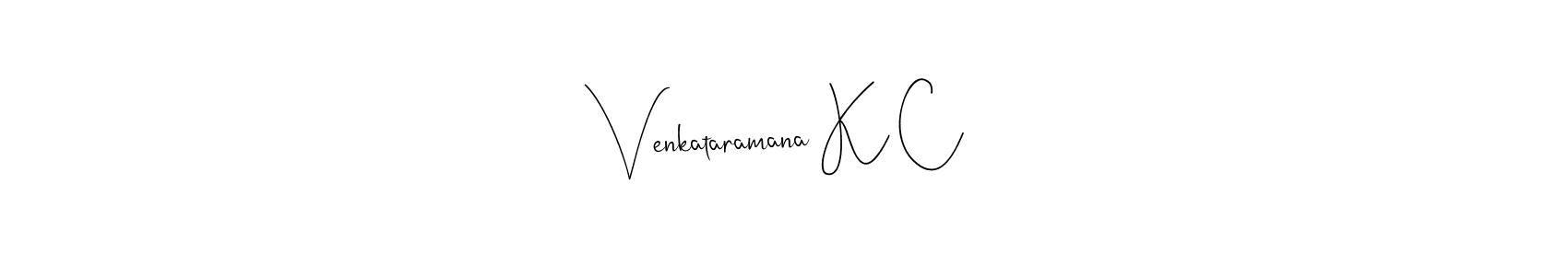 Here are the top 10 professional signature styles for the name Venkataramana K C. These are the best autograph styles you can use for your name. Venkataramana K C signature style 4 images and pictures png