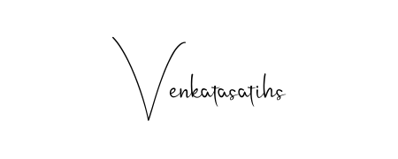 A dynamic signature style for Venkatasatihs using Andilay-7BmLP script. Designed to look authentic, handwritten, and professional. Venkatasatihs signature style 4 images and pictures png
