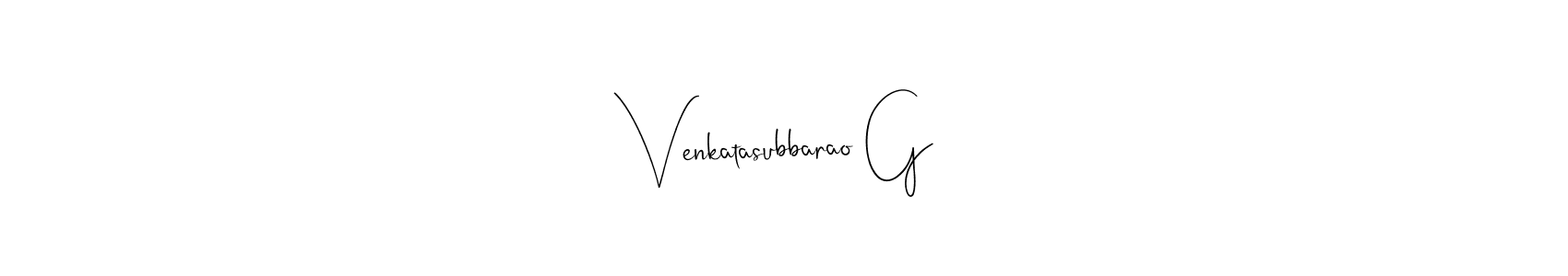 See photos of Venkatasubbarao G official signature by Spectra . Check more albums & portfolios. Read reviews & check more about Andilay-7BmLP font. Venkatasubbarao G signature style 4 images and pictures png