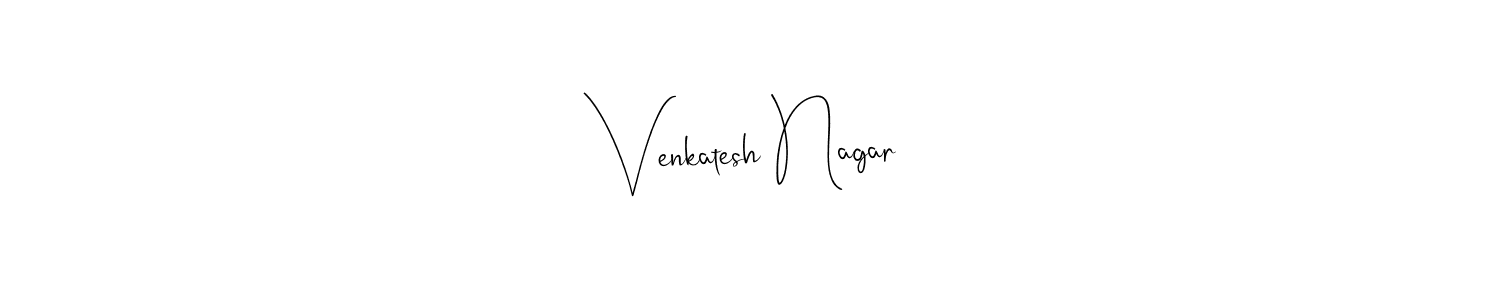 Make a beautiful signature design for name Venkatesh Nagar. Use this online signature maker to create a handwritten signature for free. Venkatesh Nagar signature style 4 images and pictures png