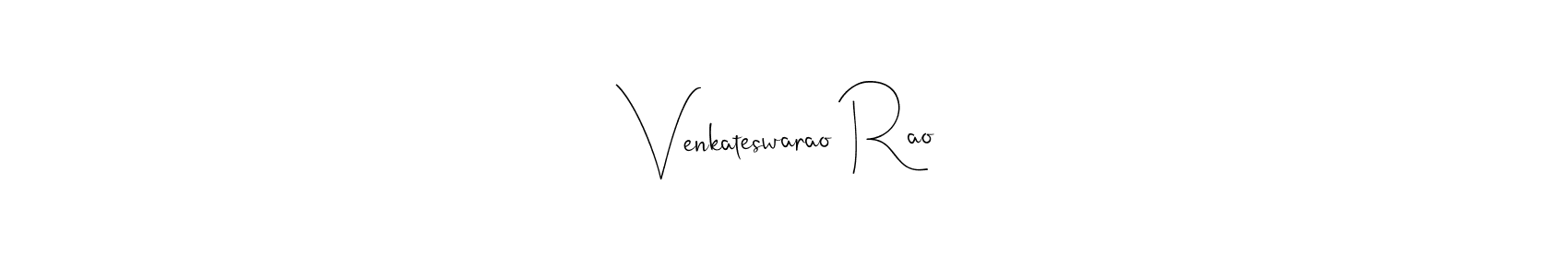 Make a beautiful signature design for name Venkateswarao Rao. Use this online signature maker to create a handwritten signature for free. Venkateswarao Rao signature style 4 images and pictures png
