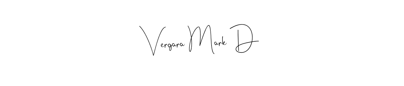 Design your own signature with our free online signature maker. With this signature software, you can create a handwritten (Andilay-7BmLP) signature for name Vergara Mark D. Vergara Mark D signature style 4 images and pictures png