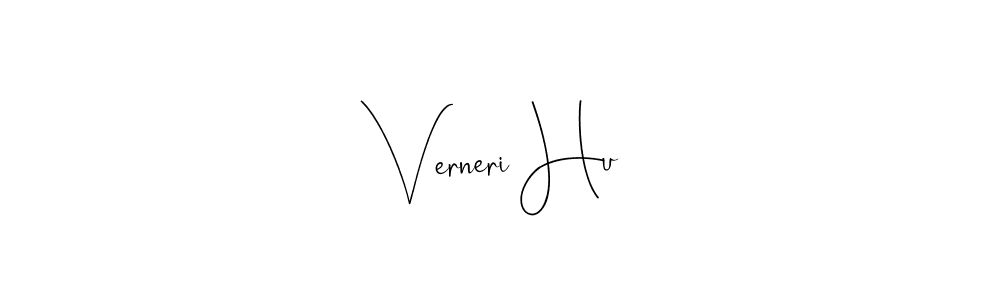 The best way (Andilay-7BmLP) to make a short signature is to pick only two or three words in your name. The name Verneri Hu include a total of six letters. For converting this name. Verneri Hu signature style 4 images and pictures png