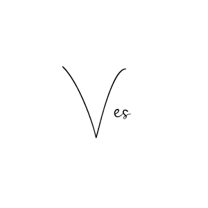 You should practise on your own different ways (Andilay-7BmLP) to write your name (Ves) in signature. don't let someone else do it for you. Ves signature style 4 images and pictures png