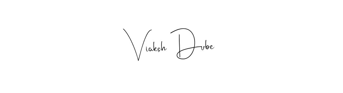 Use a signature maker to create a handwritten signature online. With this signature software, you can design (Andilay-7BmLP) your own signature for name Viaksh Dube. Viaksh Dube signature style 4 images and pictures png