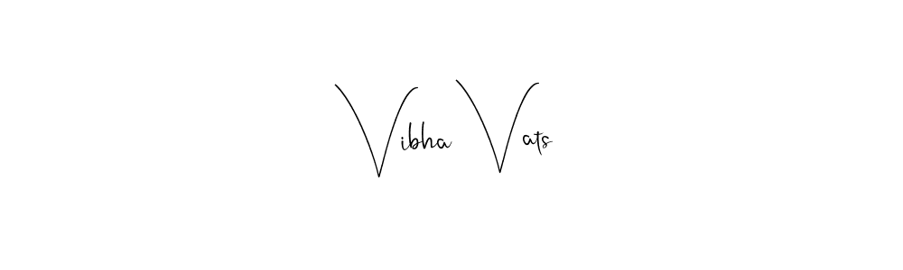 Best and Professional Signature Style for Vibha Vats. Andilay-7BmLP Best Signature Style Collection. Vibha Vats signature style 4 images and pictures png