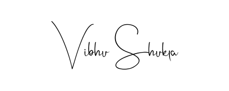 Quickly download Vibhu Shukla name signature in high-resolution PNG using Andilay-7BmLP style. Ready to insert into PDFs and online applications. Vibhu Shukla signature style 4 images and pictures png