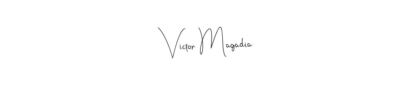 Check out images of Autograph of Victor Magadia name. Actor Victor Magadia Signature Style. Andilay-7BmLP is a professional sign style online. Victor Magadia signature style 4 images and pictures png